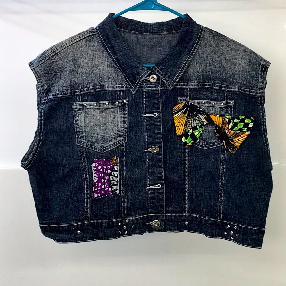 Apollo brand Ladies Denim Vest